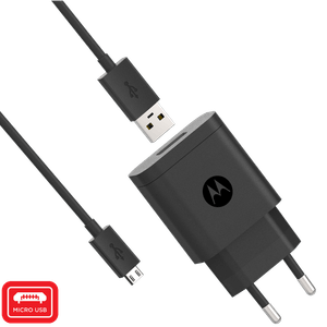 Szybka ładowarka Motorola 10W z kablem micro USB do transmisji danych