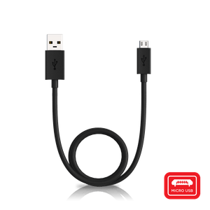 Kabel Motorola USB z możliwością łączenia portów USB-A oraz micro-USB o długości 1 metra